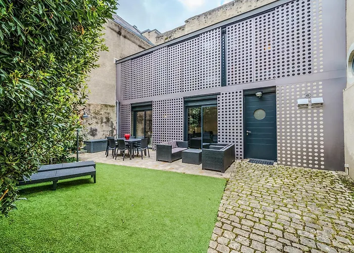 Maison D\'Architecte Centre Tours Jardin, Climatisation, Parking 5 P
